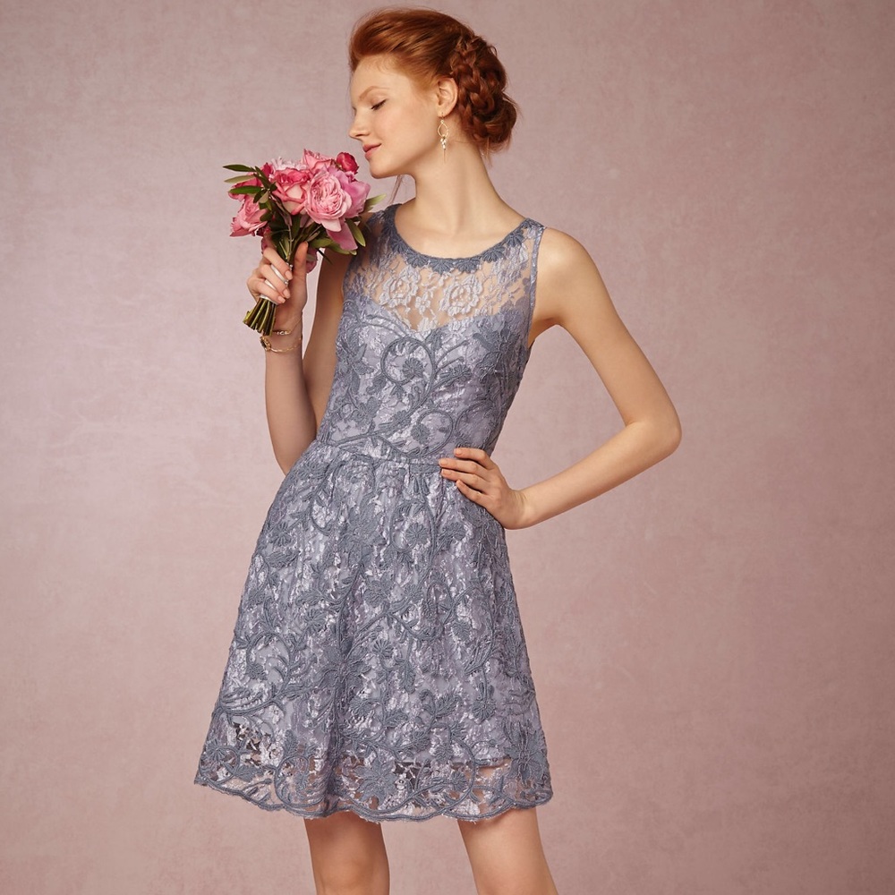 beautiful BHLDN lace piper dress! worn once!